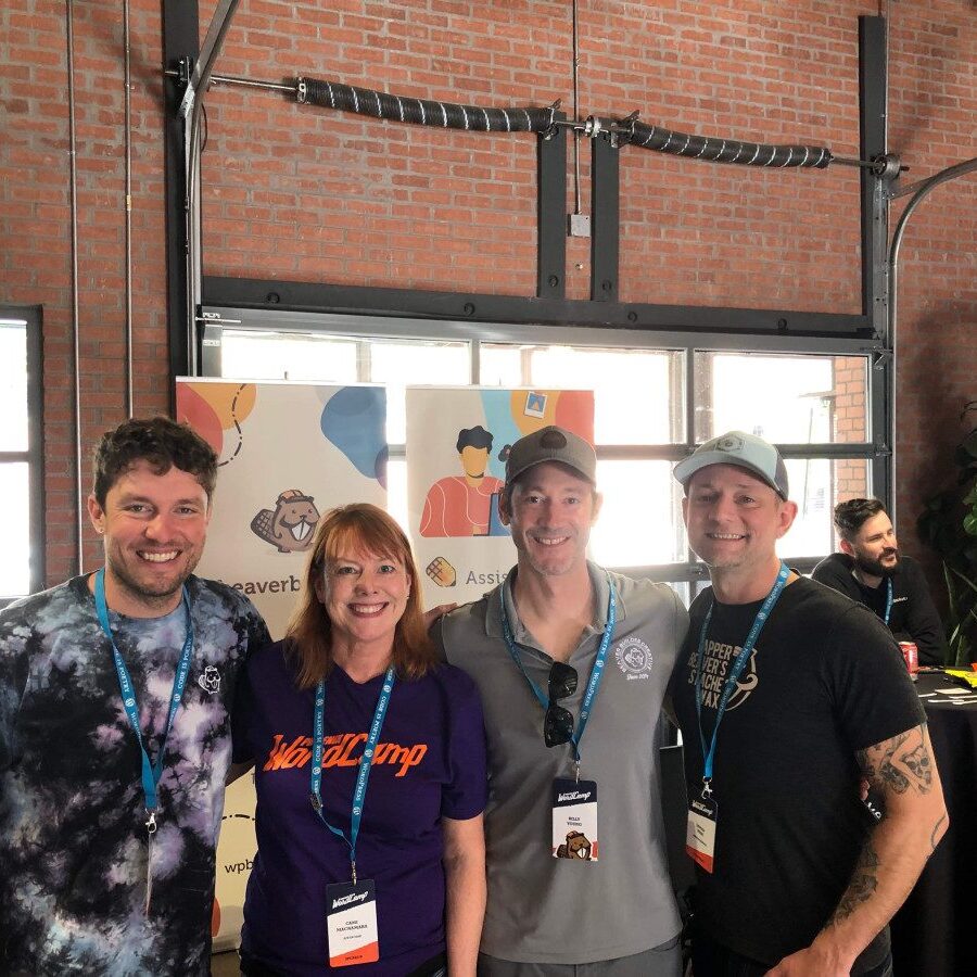 Robby McCullough, Billy Young and Justin Busa created Beaver Builder and I was so happy to tell them how much I love it!