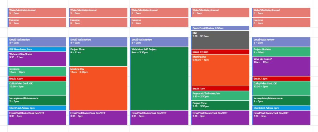 How to control your schedule so your clients don't do it for you ...